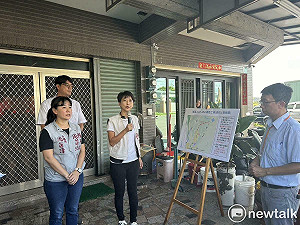 陳亭妃周麗津爭取喜樹路開闢工程  3億8千5百萬元經費改善交通
