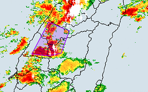 國家警報狂響！氣象署：台中、彰化、南投慎防大雷雨  