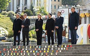 英法德波領袖突訪問基輔 表態力挺烏克蘭