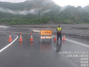 高雄山區恐強降雨  南橫勤和至復興段便道預警封閉
