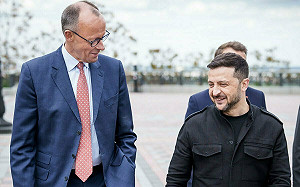 德國新總理梅爾茨訪問基輔 稱將不再公布軍援細節