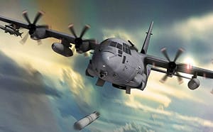 當「空中砲艇」掛上「魚叉」導彈! AC-130J在遠海戰場開拓新戰術空間