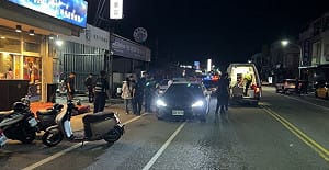 台東市暗夜街頭砍人 警方以車追人查緝3嫌