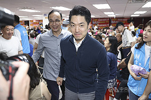 朱立倫蔣萬安同台挺賴士葆 籲投不同意罷免票