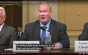 不容寶島變香港 美退將：要讓台灣知道我們會並肩作戰同生共死