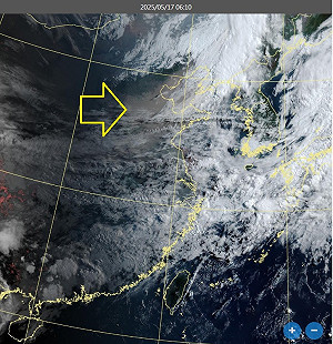 示警今年沙塵暴發生頻率較往年高 鄭明典:此波對台無影響