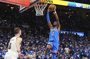 NBA雷霆生死戰敲下金塊 西區冠軍賽對決灰狼