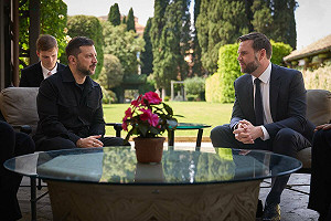 (影) 白宮吵架後首次! 澤連斯基在羅馬會見范斯和盧比歐 北約各國聲援烏