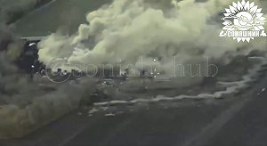 (影) 烏軍4枚GBU39炸彈轟掉整個俄機庫! 俄軍大攻勢試圖切斷紅軍城防線