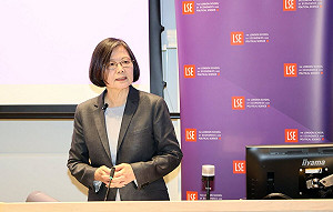 蔡英文LSE演講遭指私人活動 外交部:駐處與校長辦公室籌備的正式演講