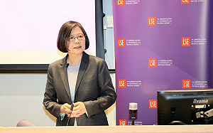 蔡英文LSE演講遭指私人活動 外交部：駐處與校長辦公室籌備的正式演講