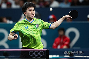 林昀儒鏖戰53分鐘獲勝 晉桌球世錦賽32強