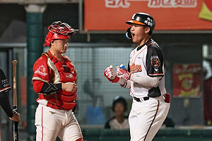 林子豪轟逆轉3分砲 統一獅擊退龍隊拉開勝差
