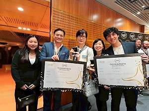 中山醫大物治系校友葉晉毓 巴黎發明展奪雙金