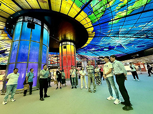 捷運城市「藝」起來！中市議會考察高捷 開創共好共榮新契機