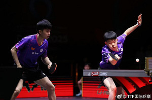 林昀儒高承睿勝中國組合  桌球世錦賽男雙保底銅牌