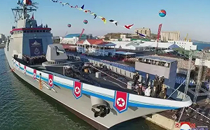 (影) 北韓驅逐艦側翻因錯用「小船」下水法?  專家 : 正確方法有「這3種」.....