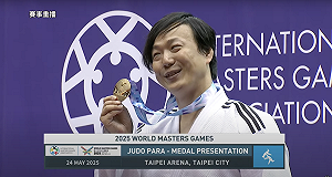 曾是柔道國手！蕭煌奇世壯運柔道直落二奪金