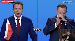 波蘭總統辯論爆吸毒疑雲  候選人澄清：只是尼古丁口香糖