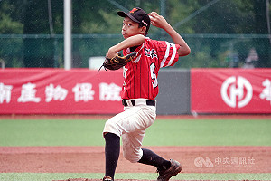 華南少棒谷瀚文好投率雲林敗部搶勝 偶像是江坤宇