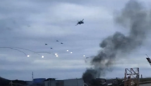 斬首失敗？普丁專機視察庫爾斯克 46自殺無人機突襲 俄軍緊急擊落