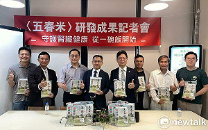 守護腎健康從一碗飯開始 興大育成輔導五春米獲發明專利 醫師也推薦