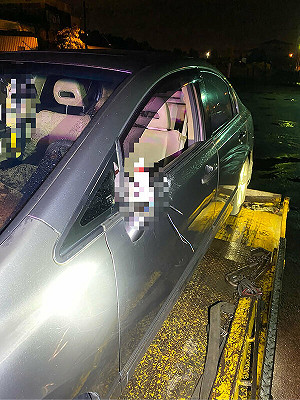 男行走國道路肩再穿越車道 遭3車連撞送醫不治