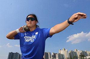 田徑亞錦賽 18歲小將江靜緣逆轉摘女子鉛球銅牌