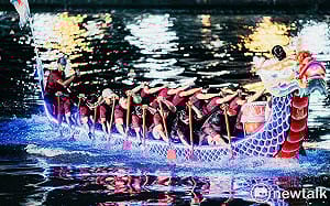 台南國際龍舟錦標賽競爭激烈  選手奮力划出團結與傳承力量