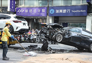 北市連環車禍肇事老翁 警：待出院後通知到案說明