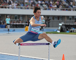 林仲威男子400公尺跨欄奪銅 沒破個人最佳有遺憾