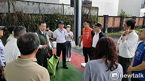 關廟運動公園風雨球場將啟用  王定宇偕主管機關說明爭取協調過程