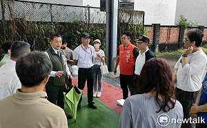 關廟運動公園風雨球場將啟用  王定宇偕主管機關說明爭取協調過程