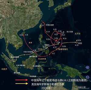 黃岩島風雲再起! 美驅逐艦闖入「近身肉搏」 菲35船「三面包夾」中艦緊急驅離