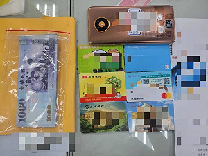 男網友寄多張提款卡女代領錢  彰警盤查送辦
