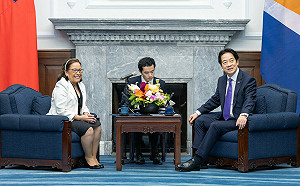 提供馬紹爾購機優惠貸款!賴清德、海妮見證兩國簽署合作協定