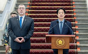 軍禮改總統府內舉行！賴清德：台灣與瓜地馬拉積極培育高科技人才