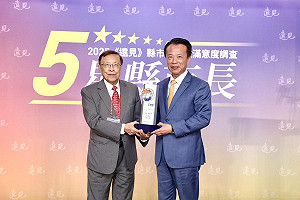 四度獲頒「五星縣長」翁章梁施政滿意度  嘉義縣八大面向全台第一