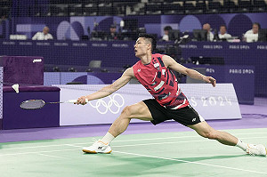 逆轉勝!周天成扳倒球王挺進印尼羽球冠軍賽 35歲寫最年長紀錄