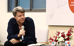 法國作家勒梅特人權館談中國人權  自由不是讓狼關在羊圈裡的狼的自由