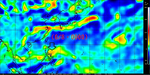 季風槽內有獨大正渦度區!鄭明典曬圖:不容易消失