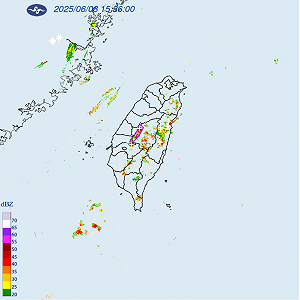 外出注意！3縣市大雷雨狂炸 持續至16:45