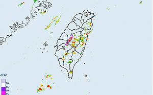 外出注意！3縣市大雷雨狂炸 持續至16:45