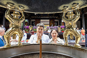 讓外交更有溫度！林佳龍夫人廖婉如陪瓜國第一夫入走訪台灣