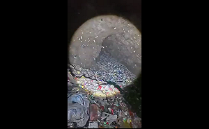 (影)「7層樓高垃圾山」驚現張家界溶洞！爆料者遭威脅送精神病院