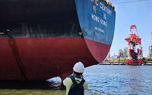 「明鴻號」撞高雄港！航港局啟動海事行政調查 派員登船檢查
