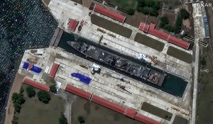 北韓拜託俄國修船? 衛星抓到了! 崔賢級驅逐艦移到邊界羅津港