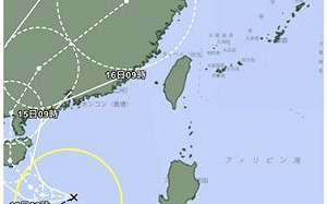 首颱「蝴蝶」生成！今晚起變天 氣象署：東南部恐迎強降雨