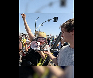 挺巴勒斯坦與非法移民合流! 示威動亂延燒美國多州  抗議者：川普「法西斯」