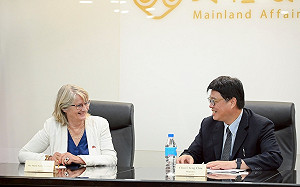 邱垂正接見法國國民議會友台小組訪團 感謝支持民主台灣